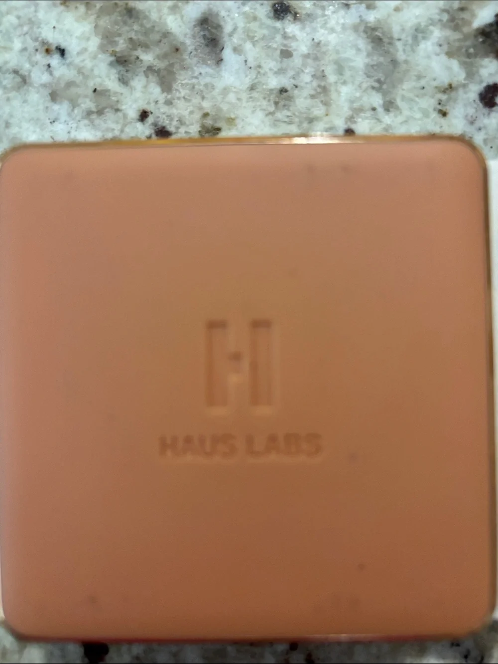 Haus Labs By Lady Gaga Peach Compact Bronzer Case